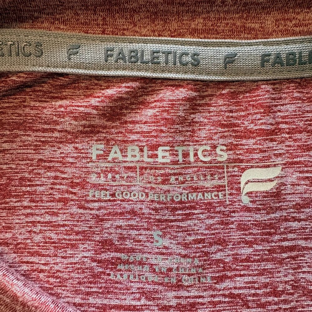 FABLETICS Core Long-Sleeve Underscrub Moonlight Mauve Heather Size S - Picture 6 of 6